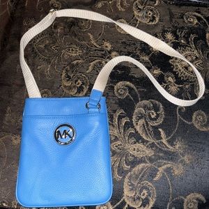 Michael Kors Blue Satchel/Purse